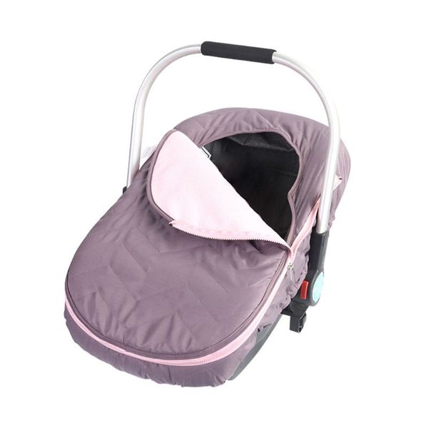 

newborn baby basket car seat cover infant weather resistant blanket-style canopy
