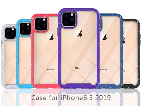 

военного класса tough доспех телефон чехол для iphone 11 pro max xr xs max clear назад с всплеск цвет тпу бампер для moto g8 stylus huawei p