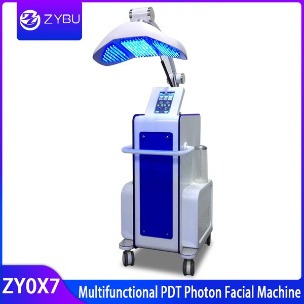 8in1 PDT LED Photon Máquina Hidro Dermoabrasão Água Peel RF Ultrasound LED Luz Cuidados Faciais Limpeza Profunda Hydrafacial Equipamentos de Beleza