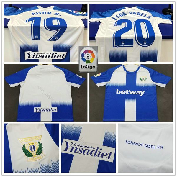 

2019 2020 club deportivo leganes soccer jerseys aitor r. fede varela en-nesyri el zhar custom leganés sad kids youth football shirt, Black;yellow