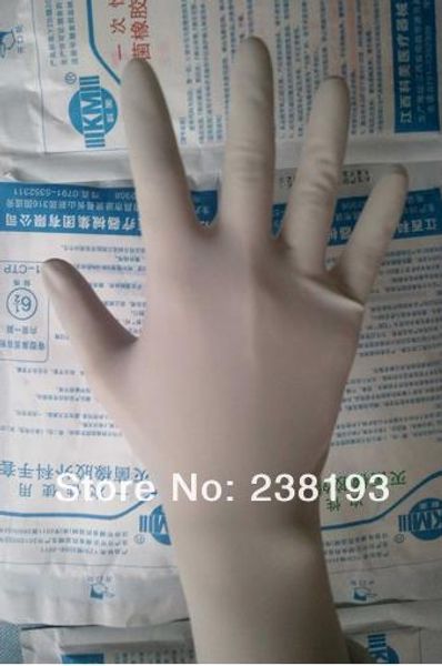

20 pairs individual package disposable gloves, ultra-thin sterile rubber gloves