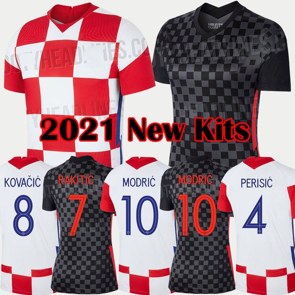 

2020 modric croatia soccer jersey mandzukic football shirt perisic kalinic rakitic kovacic camiseta de futbol home away 2021 maillot de foot, Black;yellow
