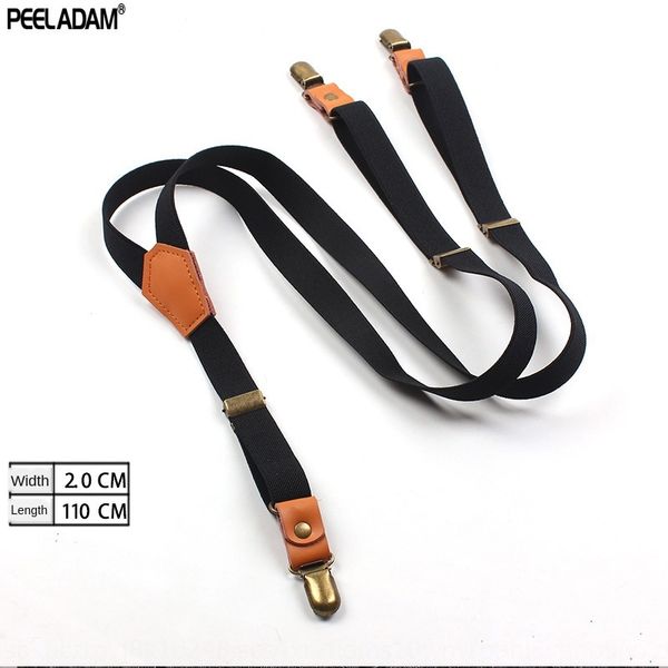 

trousers leather rivet black y shoulder strap wo pants shoulder strap belt clip three clips men's and women's trousers belt suit, Black;white