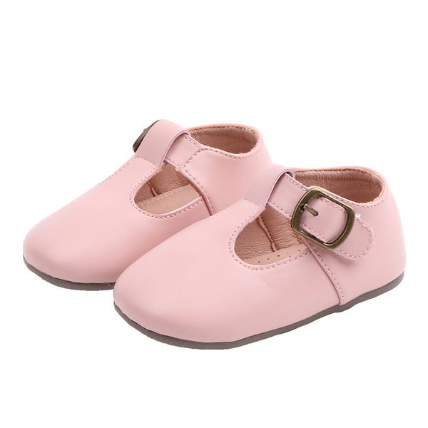 

детские осенние девушки детские корейские кожаные одноместные мягкие нижние принцесса обувь для малышей y200404