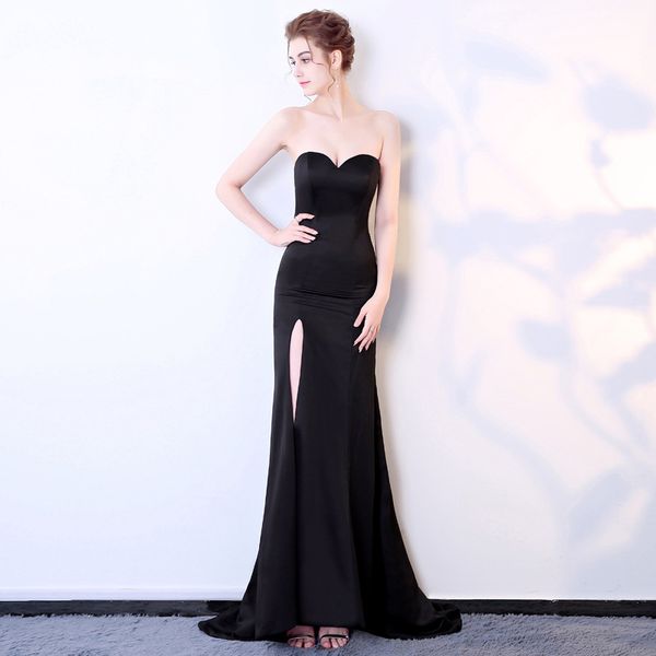 

formal evening dresses long sweetheart mermaid long red evening dress prom party dresses mermaid dress white 2019, White;black
