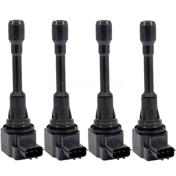 

4pcs ignition coil system 22448-ja00c 22448-ed000 22448-ja00a for altima rogue sentra versa infiniti fx50 m56