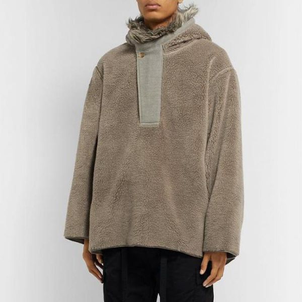

top негабаритные куртка с капюшоном толстовка brown winter warm coat street casual мужчины женщины пара меховой воротник удобная мода просто, Black;brown