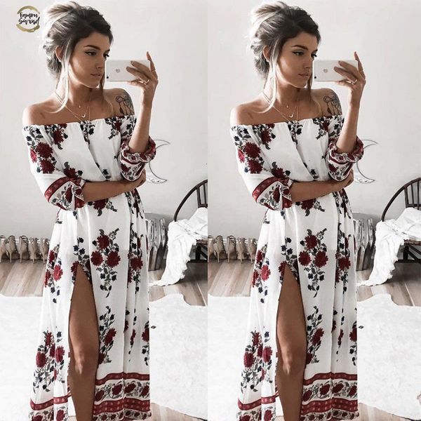 

ladies women clothing dress chiffon floral long sleeve party flower casual long maxi dresses women summer sundress designer clothes, Black;gray