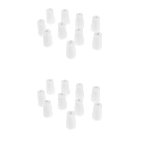 

10pcs 8-12mm + 10x 17-22mm rubber lab test tube plug ser for 10mm 20mm