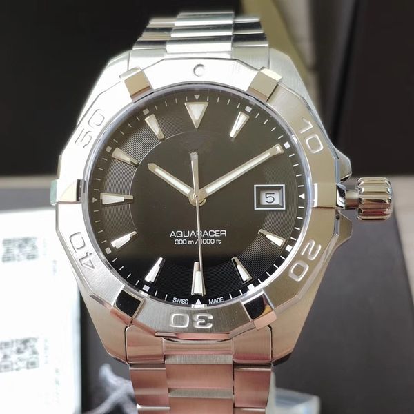 

sapphire glass original swiss movement gauge diameter 41mm 316l refined steel designer watches luxury mens watches mechanical watches, Slivery;brown