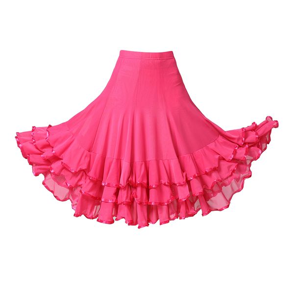

ladies dance skirt latin dance skirt pleated skirt ballroom tango swing cha cha dancing costume dress dance dresses, Blue