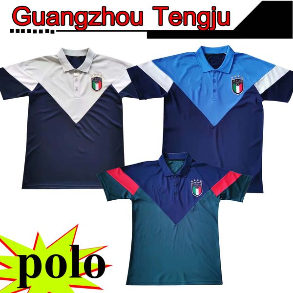 

man 2019 2020 italy european cup soccer jersey 19 20 blue chiellini el shaarawy bonucci insigne bernardeschi football polo, Black;yellow