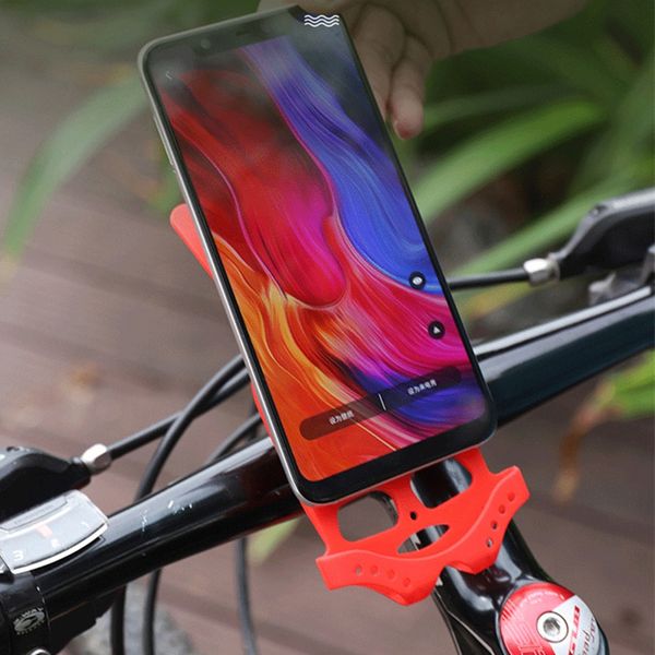 

gub bicycle mobile phone holder silicone adjustable gps holder