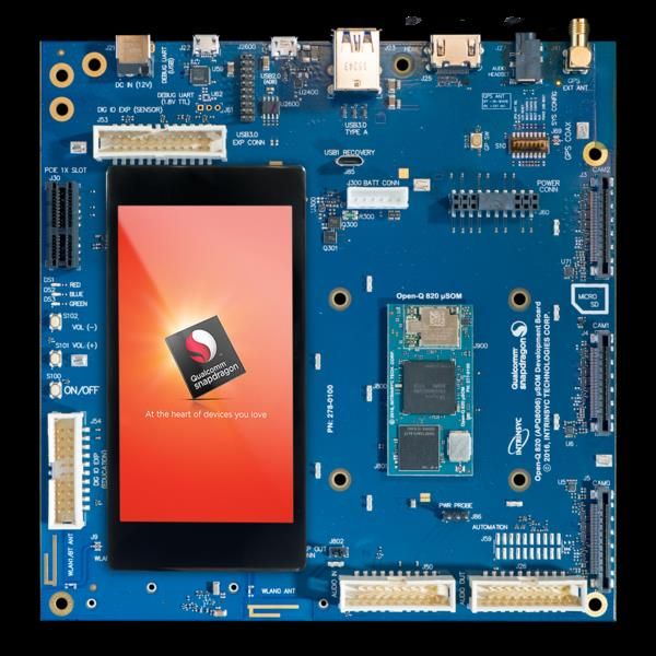 

open-q qualcomm snapdragon 820 som development board suite 820 (apq8096