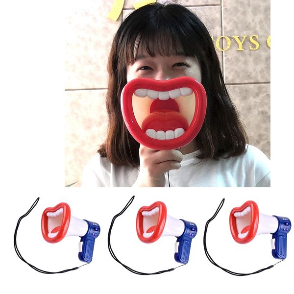 

3x fun toy mouth voice changer cute multi voice changer toy for children gift voice modifiers effects tool