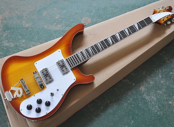 

tobacco sunburst 4 strings electric bass guitar with rosewood fretboard