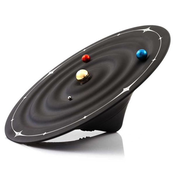 

creative table clock modern design orbit galaxy magnetic clocks planet ball desk watch wall mounted or deskhome decor 8 inch