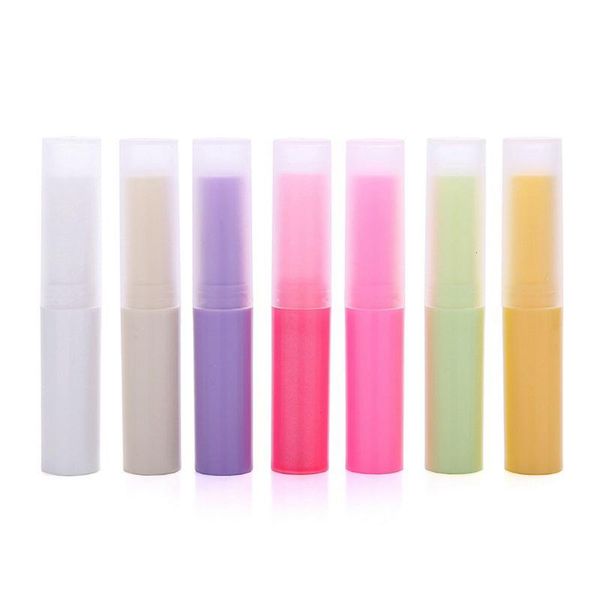 

10 pieces 4ml empty lipstick lip lip gloss tubes refillable plastic pipe bottle containers diy chapstick6516180