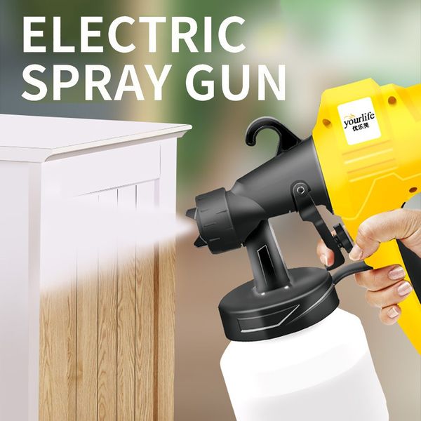 

electric spray gun high precision easy to spray and clean latex paint spraying machine high pressure atomizing paint tool