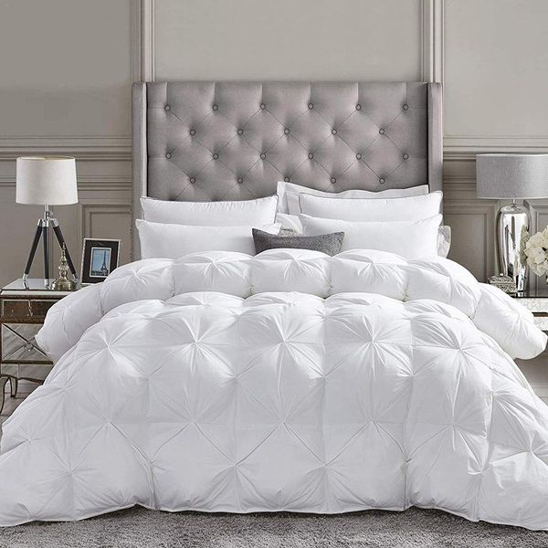 2019 4d Luxury Goose Down Winter Quilt Duvets Comforter Blanket