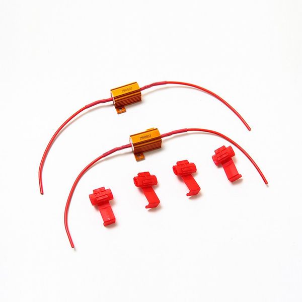 

car led decoding resistor 25w/10w brake reversing light turn signal decoder