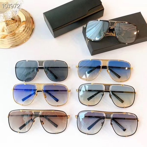 

2020 new fashion sunglasses men's and women's large frame polygon diamond cutting edge size 64-14-127, White;black