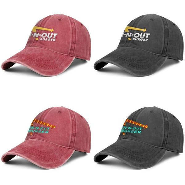 

in-n-out burger fashion baseball cap ball designer adjustable vintage hat cute denim in-n-out burger neon sign in-n-out palm road, Blue;gray