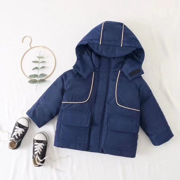 

2019 new children's down jacket190813#007, Blue;gray