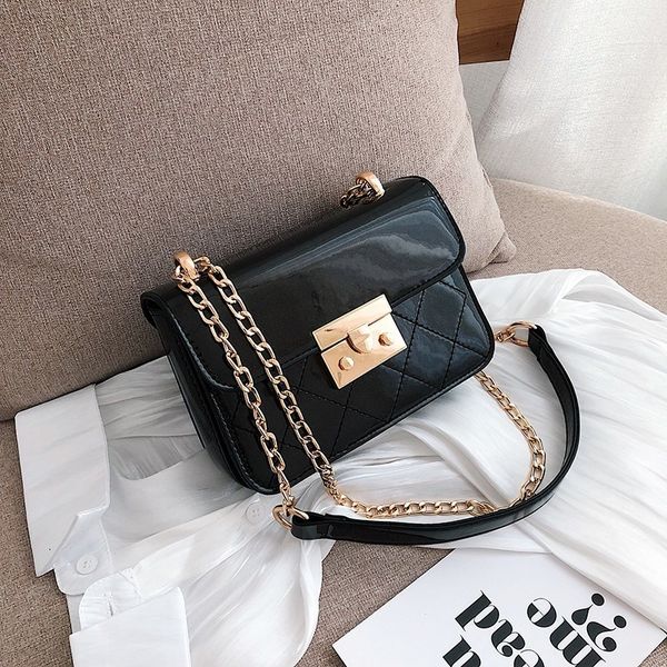

women messenger bags designer handbags pu flap chain hasp new candy color small fashion sac shoulder crossbody bags