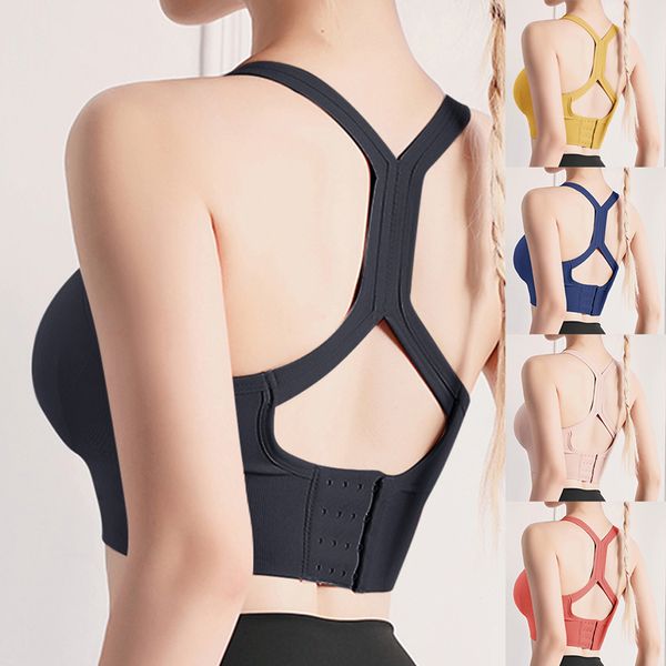 

sports bra for women push up crop female fitness gym bra hollow breathable running yoga athletic sportswear, White;black