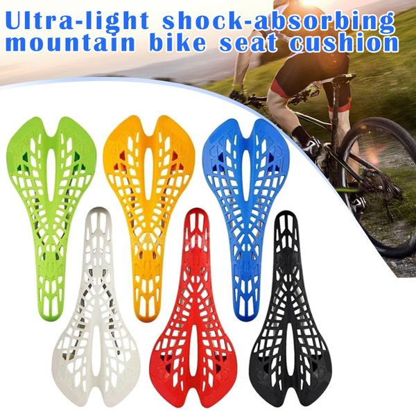

bike bicycle cycling seat saddles pad mountain road sports hollow spider ultra-light -absorbing xr-hot