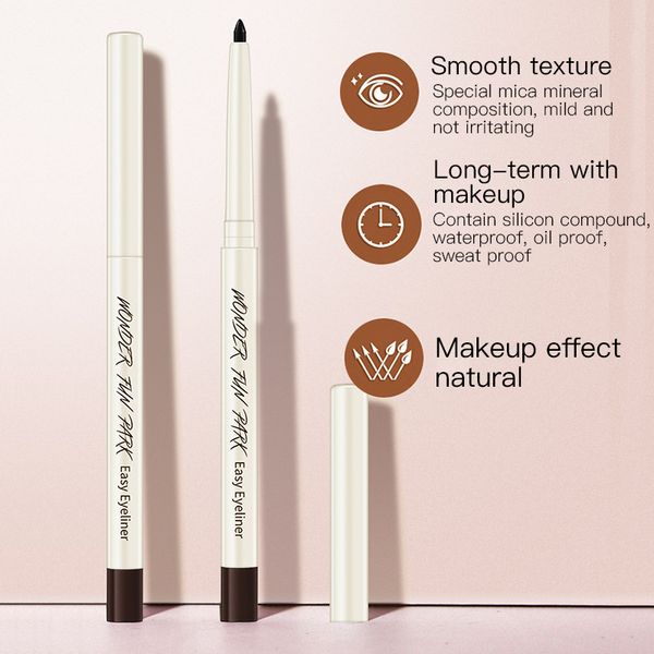 

gel eyeliner long-lasting waterproof smudge-proof easy to color eyeliner gel pen cosmetic m2