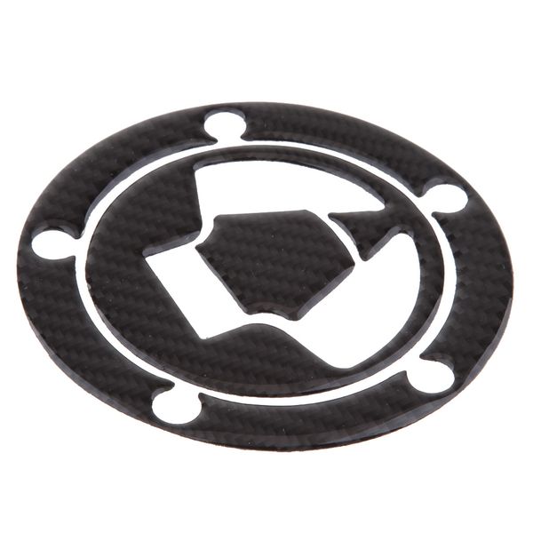 

carbon fiber fuel tank cap cover pad decal protector for kawasaki ninja 300 ex300