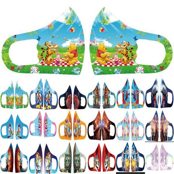

mask facemasks mouth face princess stretch cartoon 8years performance masks fashion masks xejih jjxh