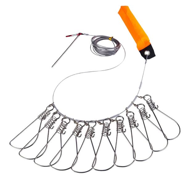 

6m fishing lock buckle live fish lock belt fishing stringer fishing tackle