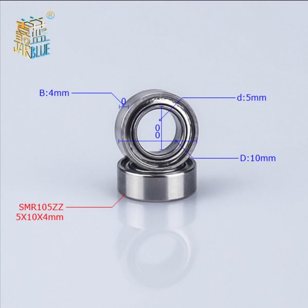 

1piecesminiature stainless steel grooved ball bearings (stainless steel 440c material) smr105zz smr105rs 5 *10 *4mm