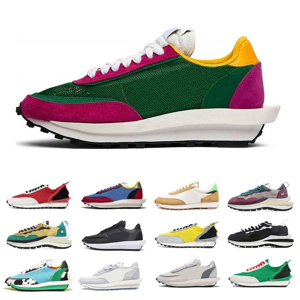 

wholesale ldv ld waffle running shoes for women men pine green varsity blue wheat black womens mens outdoor sneakers trainers shoes