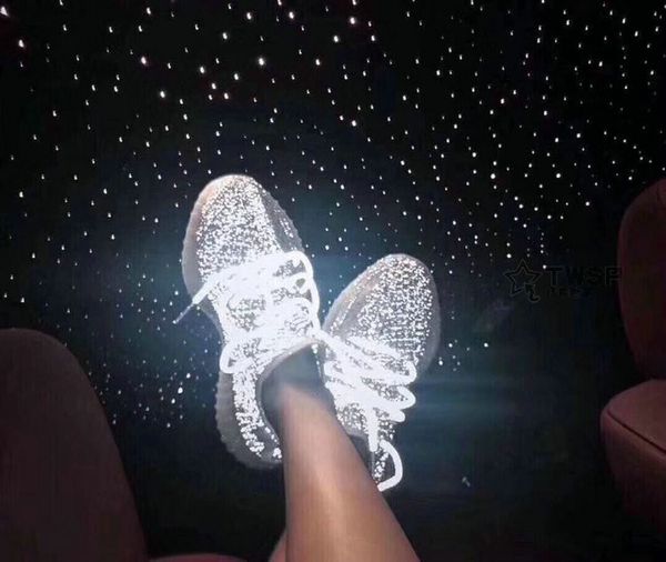 

luxury special price350 sneaker new kanye running shoes grey orange striped zebras grow black red mass color quality sneakers 36-46