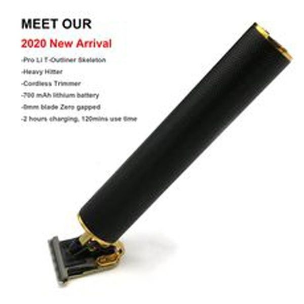 

2020 gift kemei 1971 electric pro li t-outliner skeleton heavy hitter trimmer usb men 0mm baldheaded hair barbermaskiner