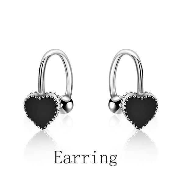 

fahmi 100% 925 sterling silver cute bear earrings original personalized jewelry need real picture contact customer service, Golden;silver