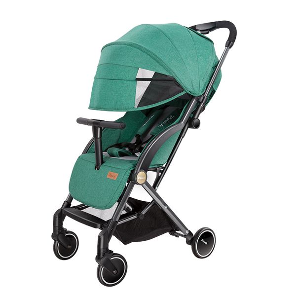 

pouch stroller baby can sit reclining trolley folding portable lightweight strollerlong awning breathable portable umbrella car