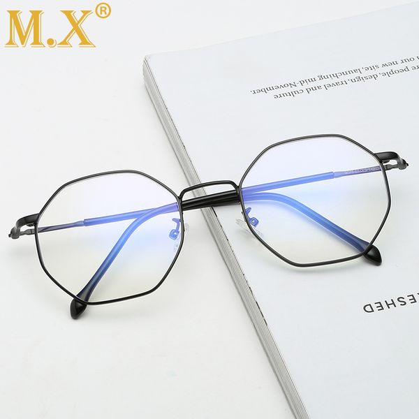 

sunglasses 2021 anti blue light blocking glasses radiation polygonal for computer reading protection eyeglasses, White;black