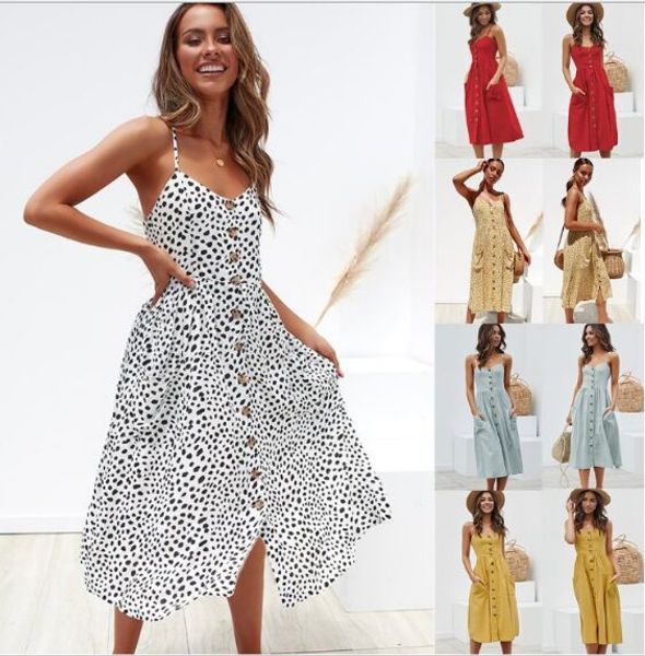 

skirt with shoulder-straps sweet new women's single breasted 5 color hanging long dress, Black;gray