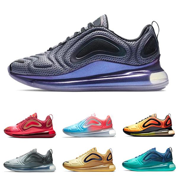 

De igner 720 running hoe for men women metallic ilver triple black carbon grey de ert gold pink men trainer port neaker ize 36 45