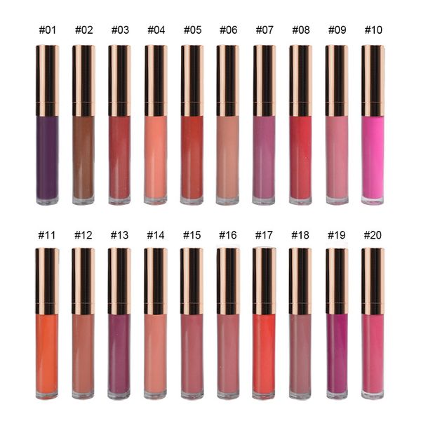 

wholesale beauty cosmetics private label makeup lip gloss lipsticks custom no logo 30 colors waterproof velvet matte liquid lipgloss lipstic