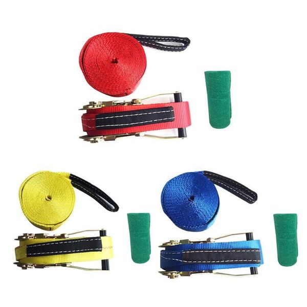 

10*0.5m outdoor fitness equipment slack line/ratchet tensioner improve skills&core strength thicken fitness rope