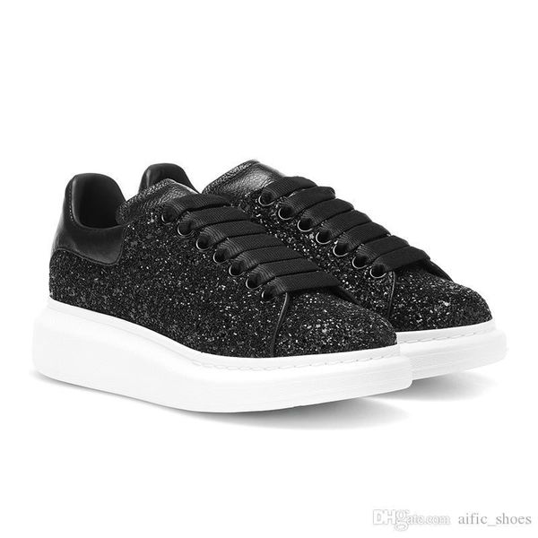 

fashion luxury white leather black back platform sneakers flat casual shoes designer sports trainers women white sneakers with box