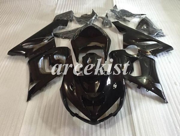

4 подарки мотоцикл новый abs полный комплект обтекатели, пригодный для kawasaki ninja zx-6r 2005 2006 05 06 636 zx6r кузовостроение набор bl