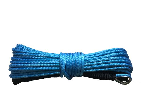 

10mm x 35m uhmwpe cable synthetic winch rope towing rope for 4x4/4wd/utv/atv/off-road