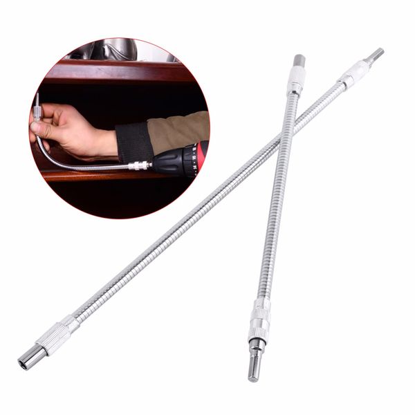 

flexible extension soft screwdriver holder magnetic universal angle socket driver adapter shaft hex drill bit turning 300/400mm